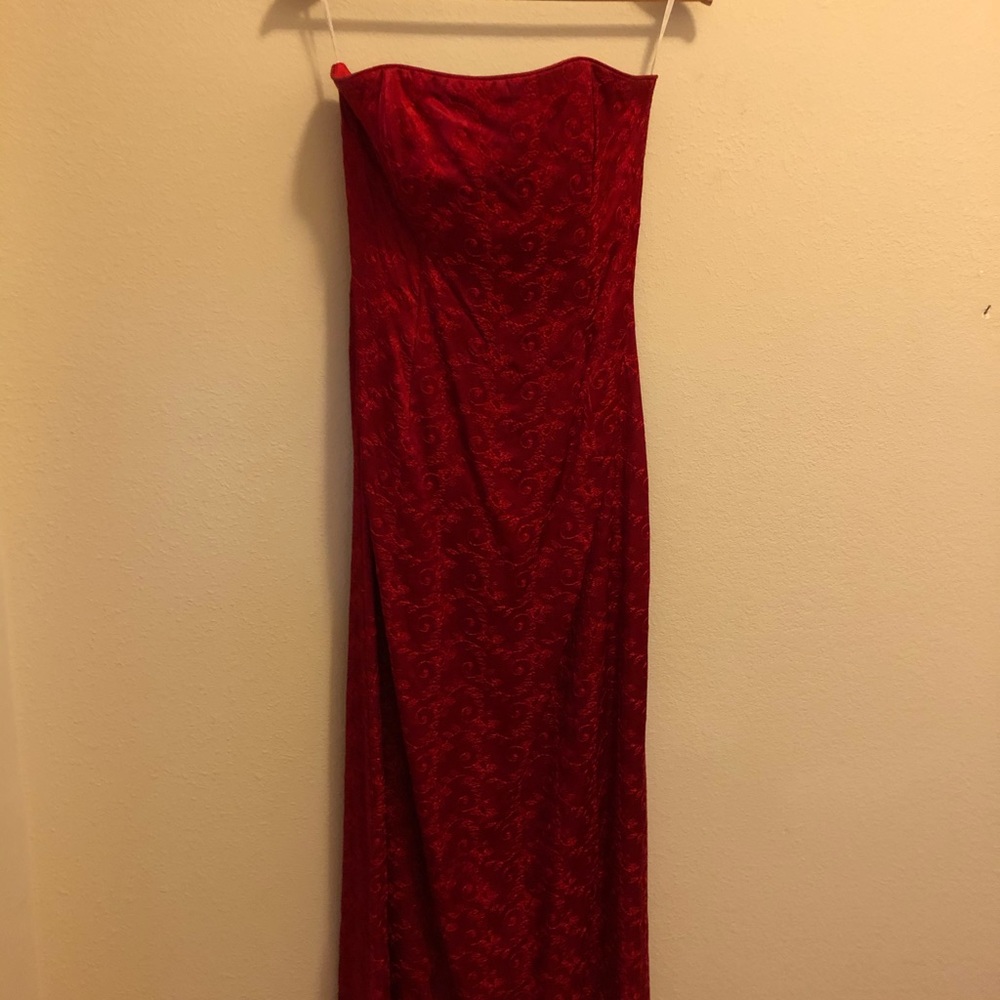 Jessica McClintock Strapless Dress